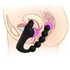 10 Speed Anal Vibrator Beads Butt Plug Vibration Silicone Prostate Massager Anal Toy for Men