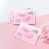 5 Pairs Women Girls Cherry Blossom Eye Mask Hydrating Moisturizing Soft Comfortable Eye Care for Skin Protection Sleeping Beauty Essential