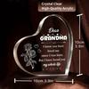 Grandma Heart Sign - Perfect Birthday & Christmas Gift from Grandchildren