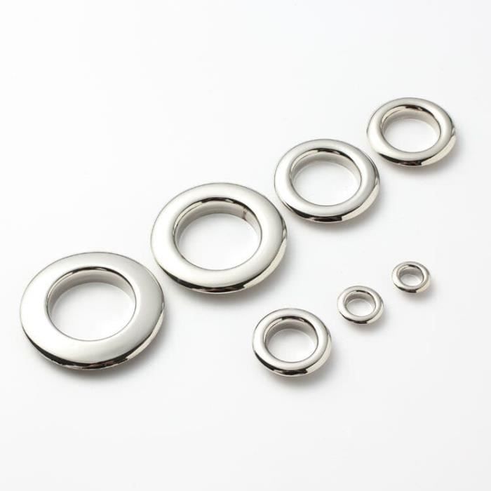 Gros Pur Cuivre Air Boucle Oeil Boucle De Maïs Rivet Creux Anti-rouille Métal Oeillet Argnet 10mm