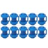 10Pcs Trampoline Enclosure Pole End Cover ABS Trampoline Pole Hat for Safety Net