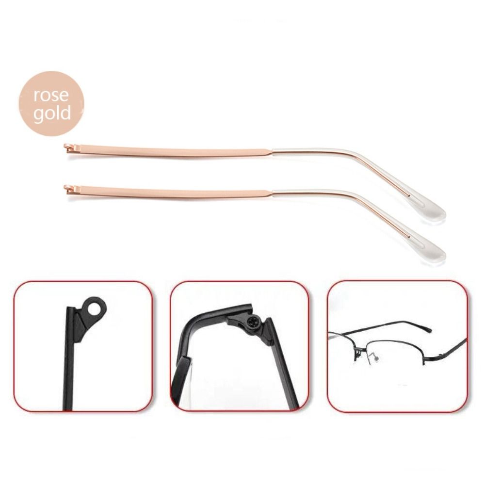 Transparent Foot Cover Glasses Arm Repair Tool Spectacle Frame Eyewear Accessories Eyeglasses