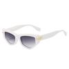 Cat'S Eye Triangle Sunglasses For Women, Versatile Personalized Street Sunglasses