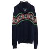 Polo by Ralph Lauren Overall Handle Long Sleeve Sweater S Knit Men's Used