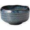 Matcha Navy Mino Made In Japan Ale-net Bowl, Kiln-Changed Blue, Ceramic, Ware,