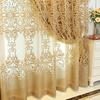 1PC LOZUJOJU Fashionable and Elegant European Hollow Out Sheer Curtains for Living Room Bedroom Window Tulle Home Decor