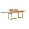 VidaXL Extendable Garden Table 180-280x100x75 Cm Solid Teak