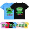 Garten of Banban Casual T-shirts Unisex Summer Children's Sports Clothes Toddler Kids Short Sleeves Cartoon Printed Tees Tops Baby Boys Grils