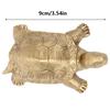 Pure Brass Handmade Longevity Tortoise Home Feng Shui Ornament Gift Symbol of Peace