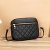 New Design Women's Handbag Quilted Plaid Underarm Bag Sling Shoulder Bag Small Solid Color Crossbody Square Bag MIT