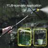 Electric Sprayer Wand Battery Powered Garden Sprayer Wand Telescopic Spray Wand with 2 Nozzles Water Sprayer for Watering Plants Car Washing