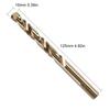 Wear Resistant Twist Drill Bit Cobalt Coated High Speed Steel Hole Opener Set Sturdy Multifunctional Metalworking Tool