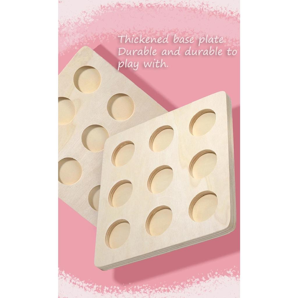 Children Montessori Wooden Toy Arrow Direction Color Sensory Matching Game Logical Thinking Toddler Early Education Puzzle Board