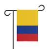Drapeau - Colombie - 32 X 47.5 Cm - Polyester - Impression Recto/verso - Jardin Extérieur