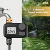 Sprinkler Timer with Brass Inlet Hose Timer 2 Outlet Function IP55 Waterproof Digital Drip Irrigation Automatic
