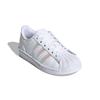 Adidas Originals Superstar C Comfortable Durable Low-Top Sneakers Kids Sneakers White Pink FW8282
