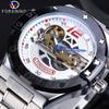 Forsining Men's Fashion Casual Waterproof Tourbillon Mechanical Watch
