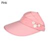 Vacation Wide Brim Foldable Anti-UV Visor Caps Sun Hat Beach Cap Casual Hats
