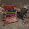 First Layer Cowhide Coin Purse Vintage Embossed-hold Bag Multi-function Card Long Purse