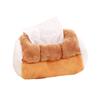 Soft Bread Tissue Storage Container Box Funny Tissue Box Soft Cotton Bread Shaped Paper Storage Holder for Home Decor
