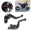 Motorcycle Clutch Short Brake Lever Handle for Grom MSX125 ‑ Black 13‑18