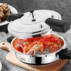 Stainless Steel High Pressure Cooker Explosion-Proof Gas Cooker Pot  Kitchen Cooking Tool
