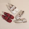 Xiaoxiangfeng Single Shoes 2025 New Doudou Shoes Soft-soled Single Shoes Mary Jane Shoes Lightweight and Breathable Grandma Shoes Small Leather Shoes