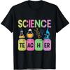 Funny Gift Science Teacher Chemistry Biology Physics Teacher Student T-Shirt Men Clothing Custom Printed Streetwear Harajuku