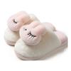 Wholesale Price Woman Fur Slippers Pantuflas Animals Home Indoor  House Slide Zapatillas-de-mujer Wear Sandals for Ladies