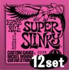 ERNIEBALL Ernie Ball Electric Guitar Strings Super Slinky X 12 Set #2223