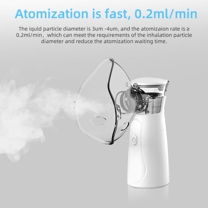 Portable Ultrasonic Atomizer for Children's Disinfection Masks