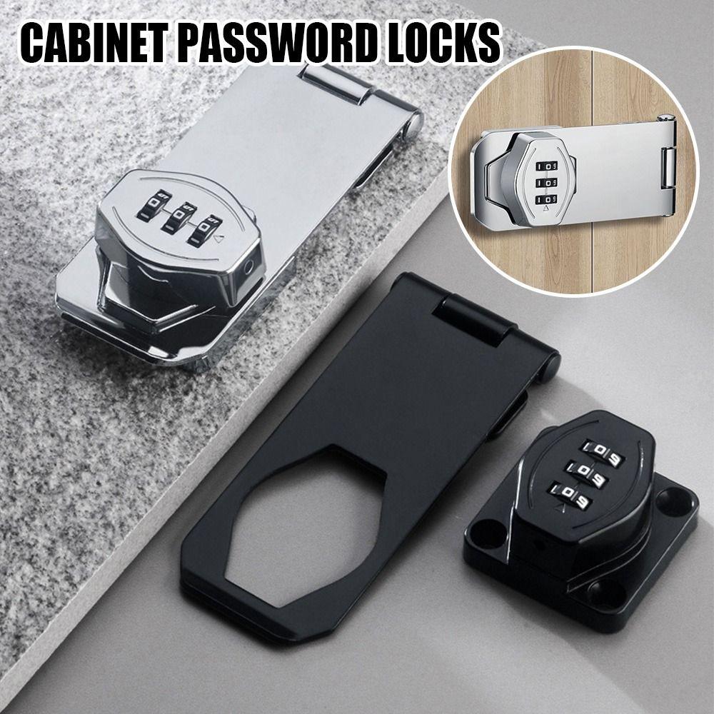 Anti-Theft Home Security Window Stoppers Coded Lock Cabinet Password Locks Combination Coded Lock