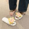 Non-slip Indoor Out Soft-soled Cotton Slippers 2025 Autumn and Winter New Cute Cartoon Slippers Women's Home Slippers