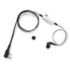 Earphone Headset Two Way Radio PTT Microphone In Ear Type Earpiece for Kenwood Baofeng