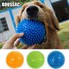 3Pcs Dogs Phonation Chew Spiky Molar Ball Soft TPR Squeaky Ball Toys Floatable Pool Toy Toss Fetch for Small and Medium Dogs