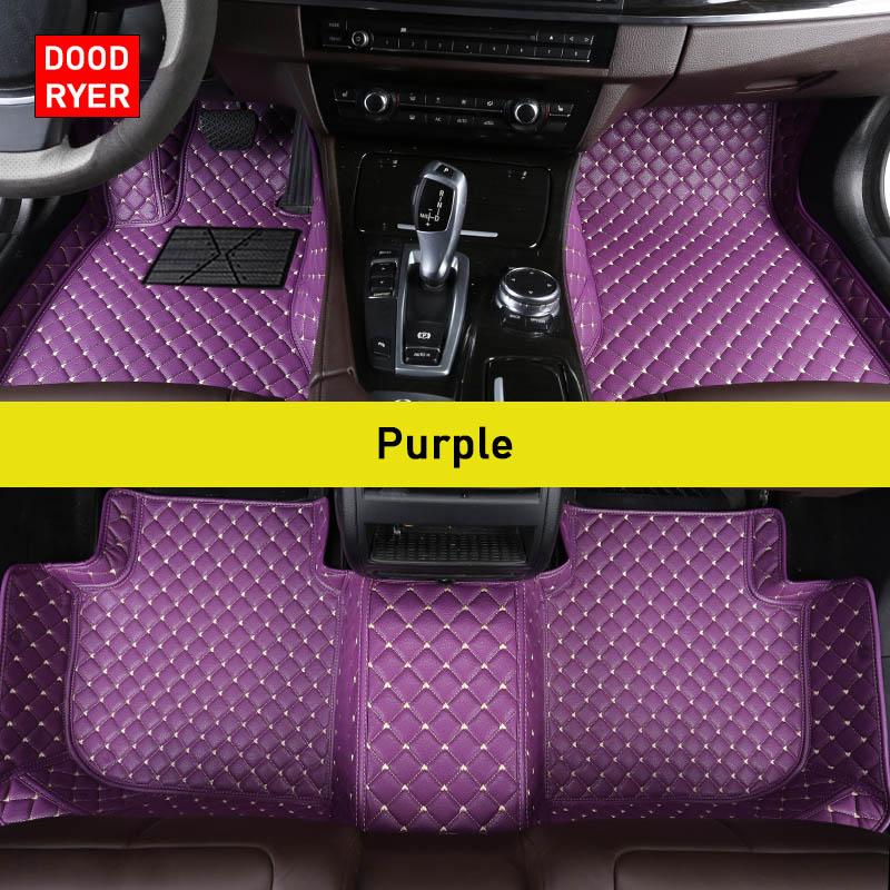 DOODRYER Custom Car Floor Mats For Mercedes Benz E-CLASS Coupe C207 C238 Convertible A207 Auto Carpets Foot Coche Accessorie