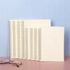 A5/B5/A4 Spiral Coil Notebook Horizontal Grid Blank Notepad Frosted Student Diary Sketchbook School Supplies Stationery