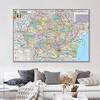 Wall Map,Romanian Map Series Background Cloth Map of Romania Home Wall Decor Painting,Geographical Tools,Tourism/education Tools