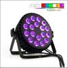 LED 18x18W 6 In1 RGBWA+UV High Brightness Par Light Disco DJ Club Wedding Outdoor Stage Lighting Equipment