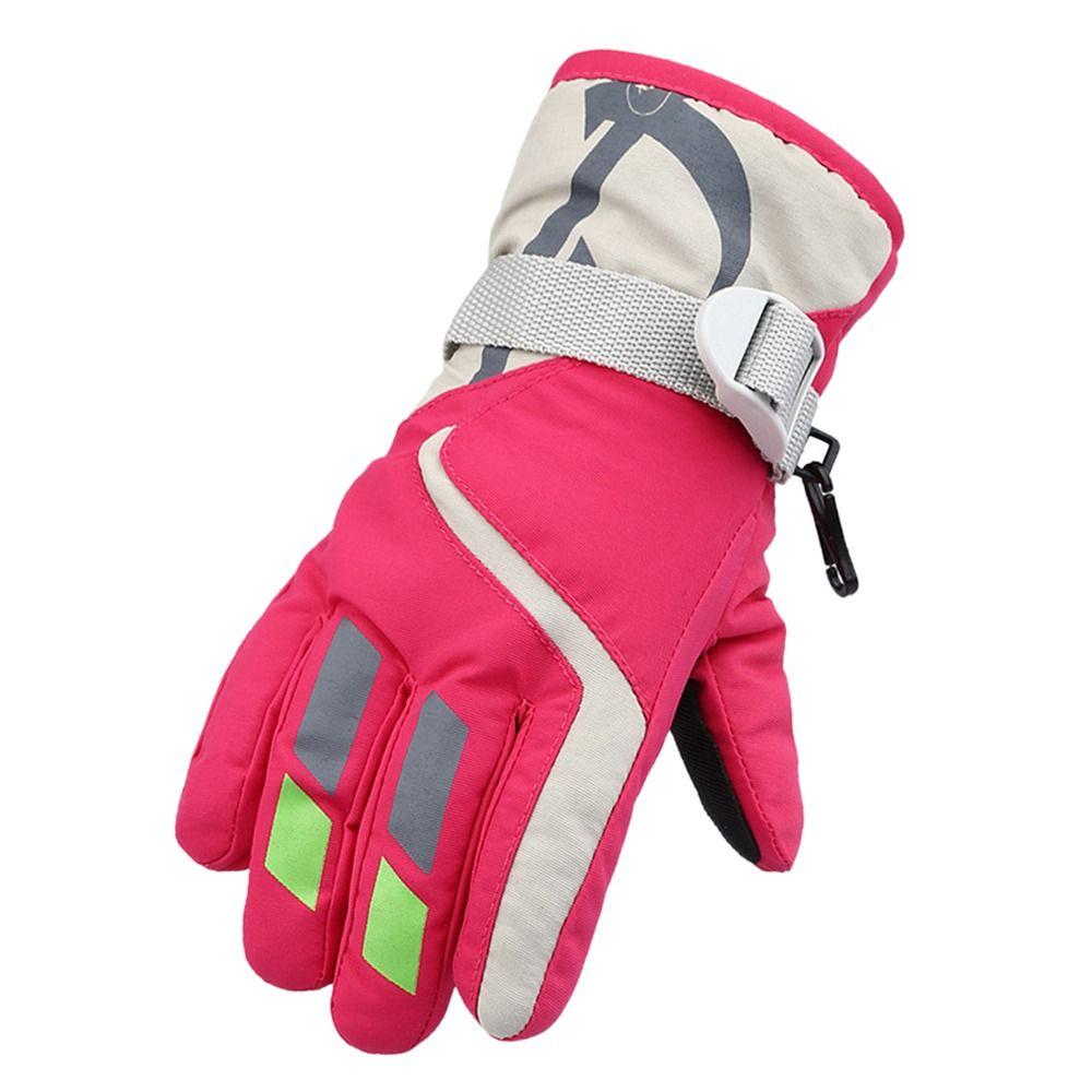 Windproof Children Ski Gloves Non-slip Winter Warm New Fashion Kid Gloves Mountaineering