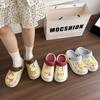 Fashion Versatile Comfortable Hole Shoes Personalized Star Cartoon Thick Sole Lightweight Non-slip Cool Slippers 2025 Summer New