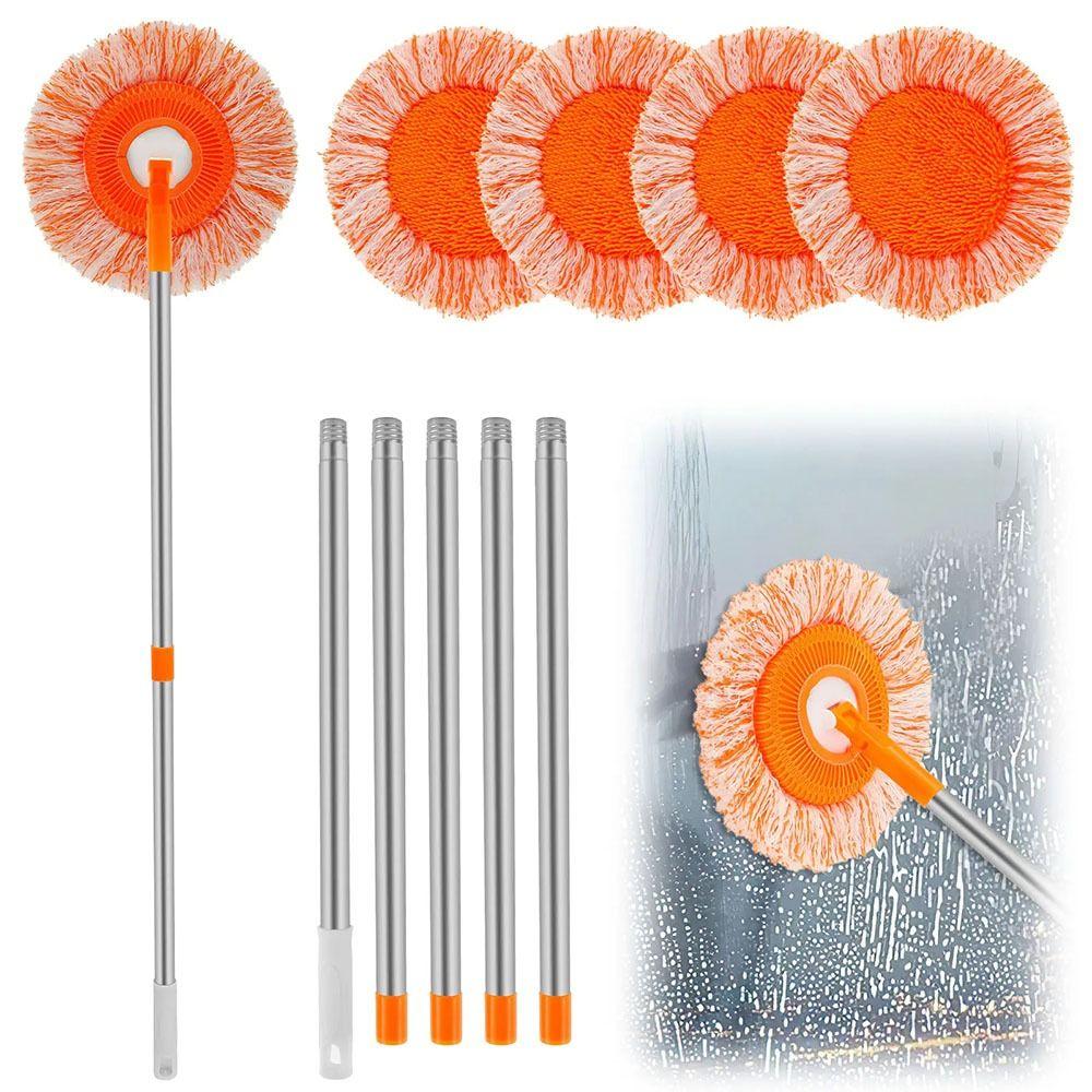 1Pcs 360 Rotatable Mop Set High-rise Cleaning Supplies Wall Cleaner Mop  for Wall Ceiling