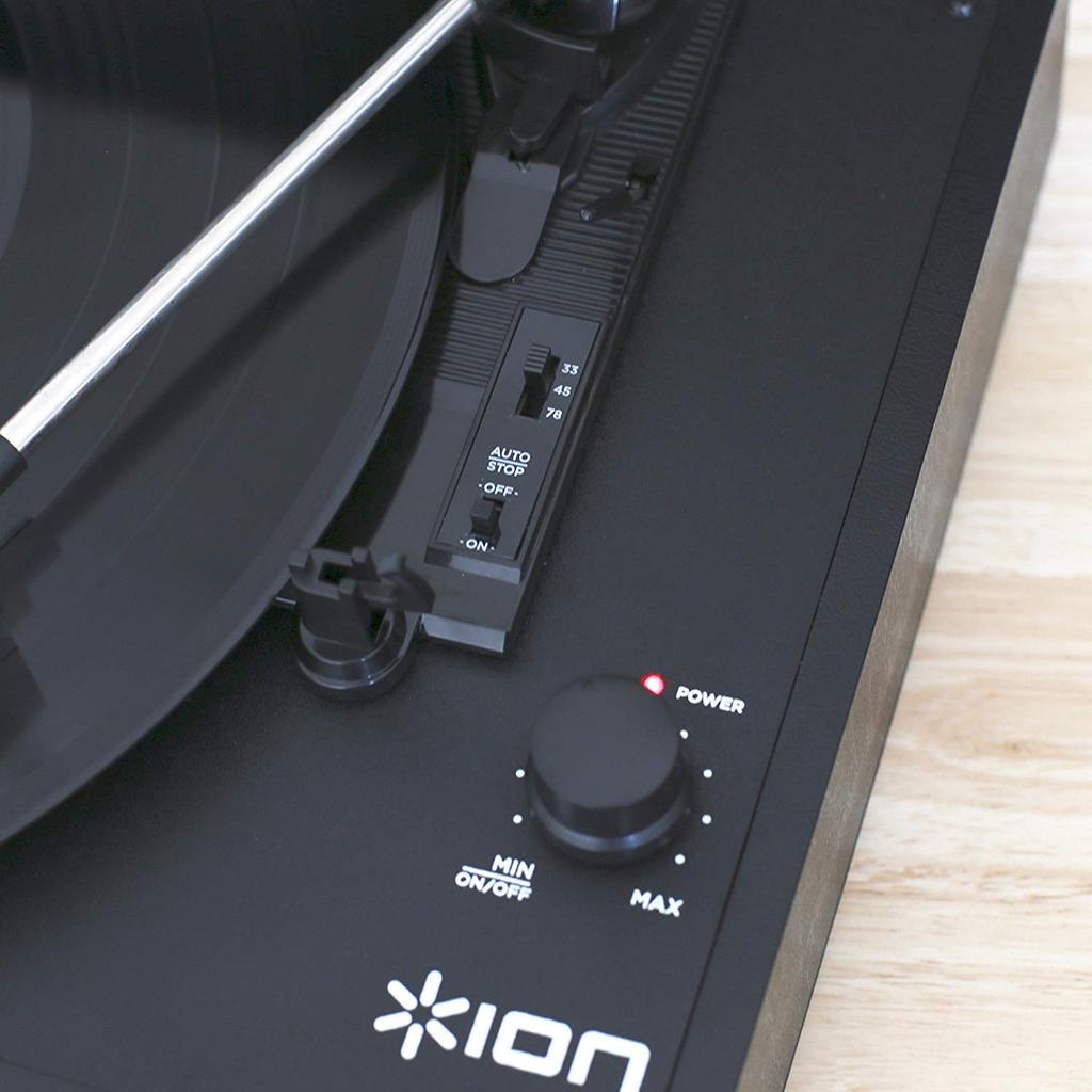 ION Audio Portable Record Suitcase Runs On Vinyl Black Player, Type, Built-in Speaker, Portable, Batteries, Transport,