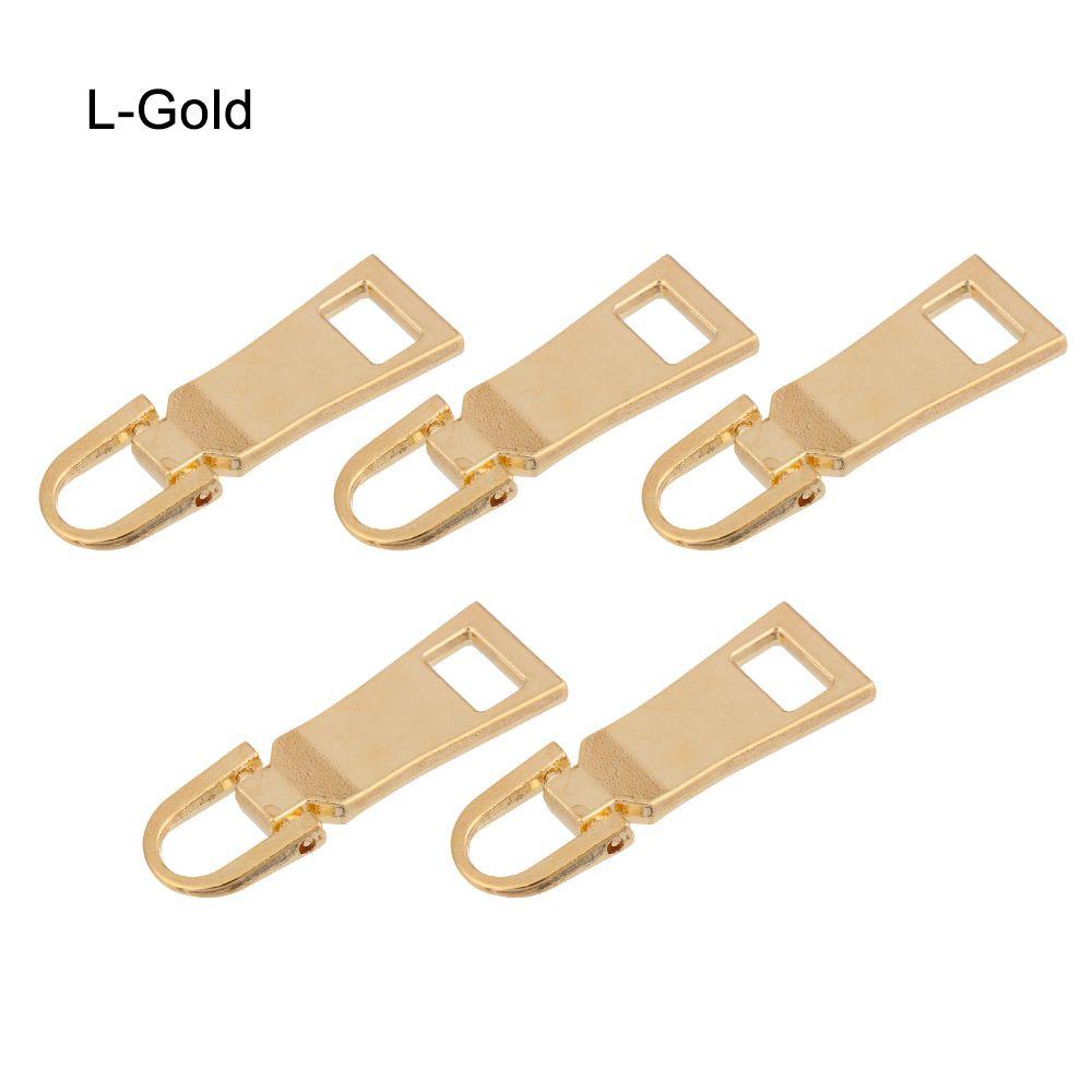5pcs Bag Suitcase Zipper Repair Kit Detachable Zipper Pull Zipper Slider Metal Zip Metal Zipper Head