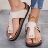 Womens Summer New Fashion Open Toe Platform Shoes Comfortable Beach Sandals Womens Banquet Casual Gladiator Womens Slippers