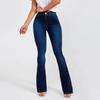 Spring and Summer Trousers High Waist Boot Cut Jeans for Women Fashion Casual Slim Denim Flared Pants