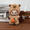 Labubu Doll Clothes Capybara Cos Suit V1 V2 V3 Outfit Stylish Clothing Set for Plush Toy Dolls 17cm Cute Model Accessories