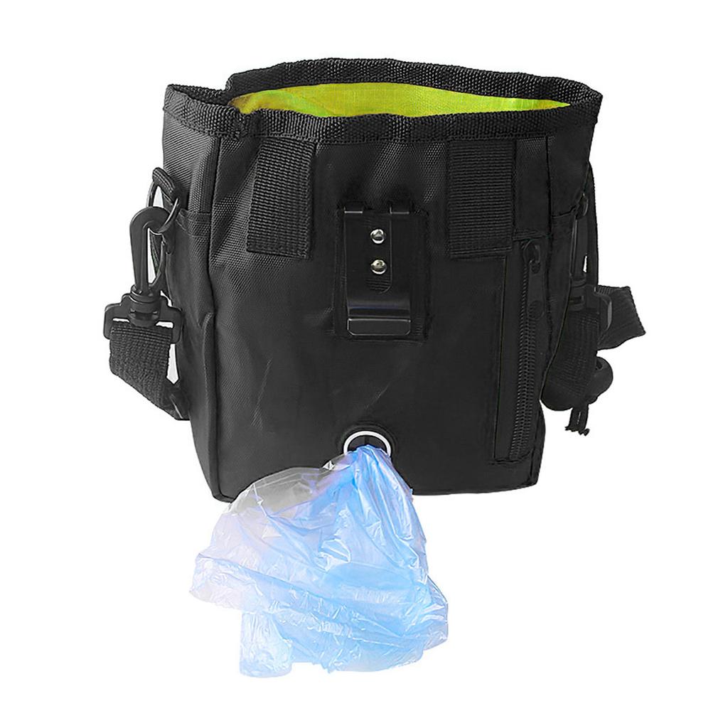 Pet Training Bag Multipurpose Large Capacity Foldable Oxford Cloth Pet Snack Pouch for Outdoor