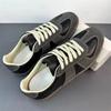 Men's Spring Leather Men's Shoes New Trend Versatile Sports Casual Breathable Little White Shoes Soft Baseplate Shoes