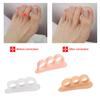 2Pcs Silicone Gel Hammer Toe Straightener & Corrector For Curled Toes Improve Balance Reduces Discomfort